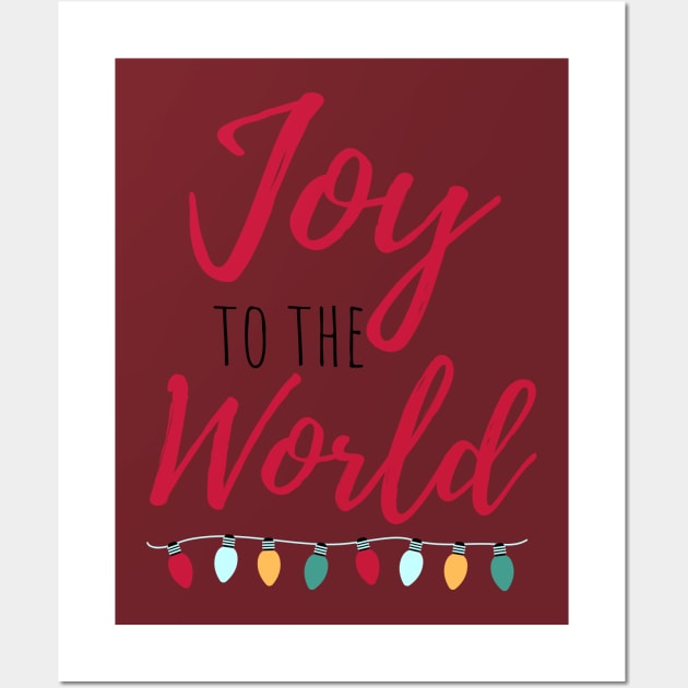 Joy To The World Wall Art by Brooke Rae's